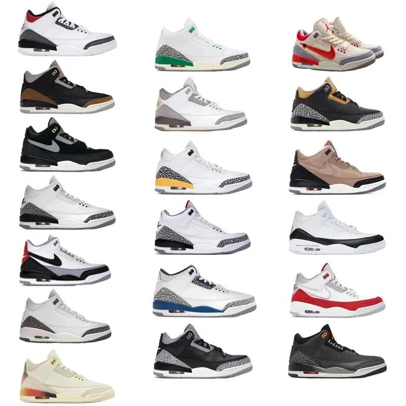 Jordan 3 ( 30 colors)