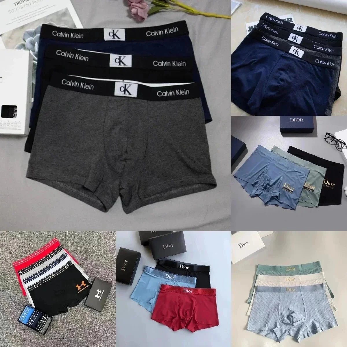 CK & Dior underwear (30+tyle)