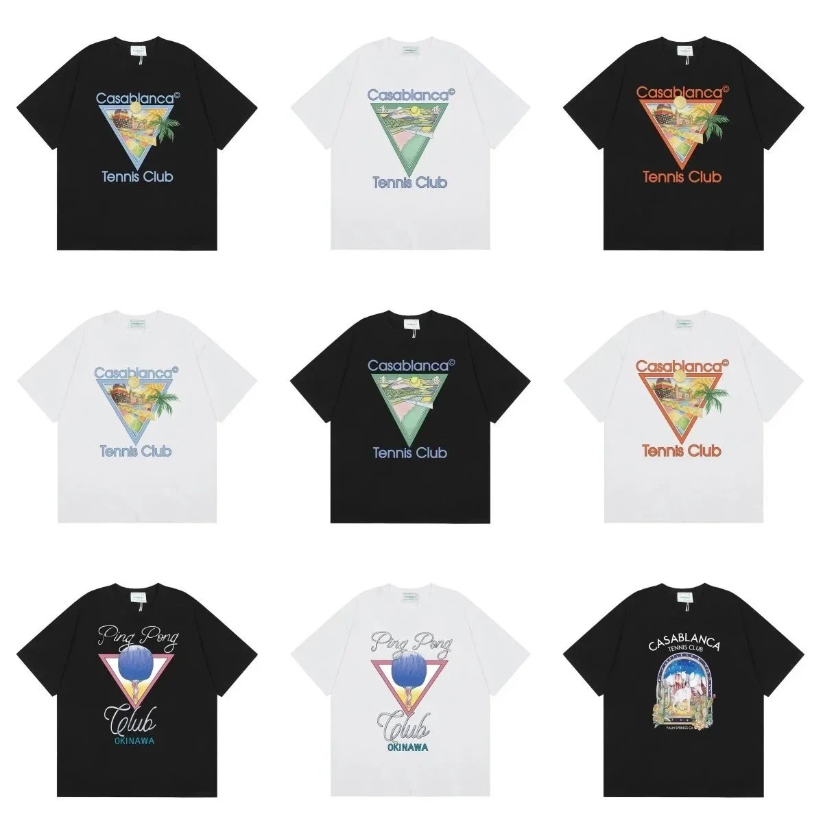 Casablanca T-shirt(40style)