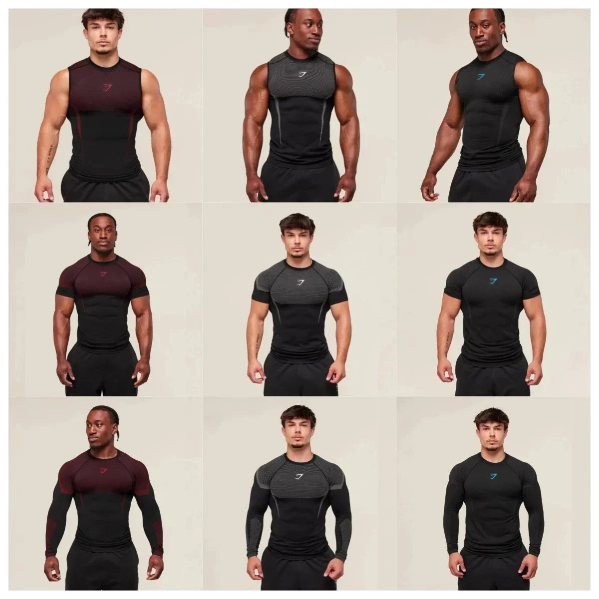 Gymshark vest/T-shirt (40style)