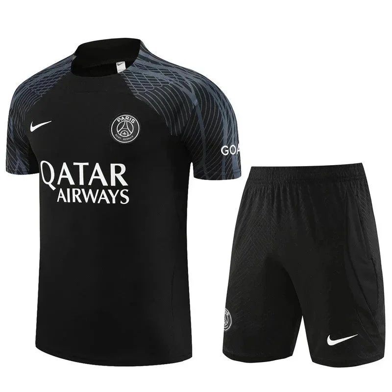 Paris short sleeve training suit - Thumbnail 13
