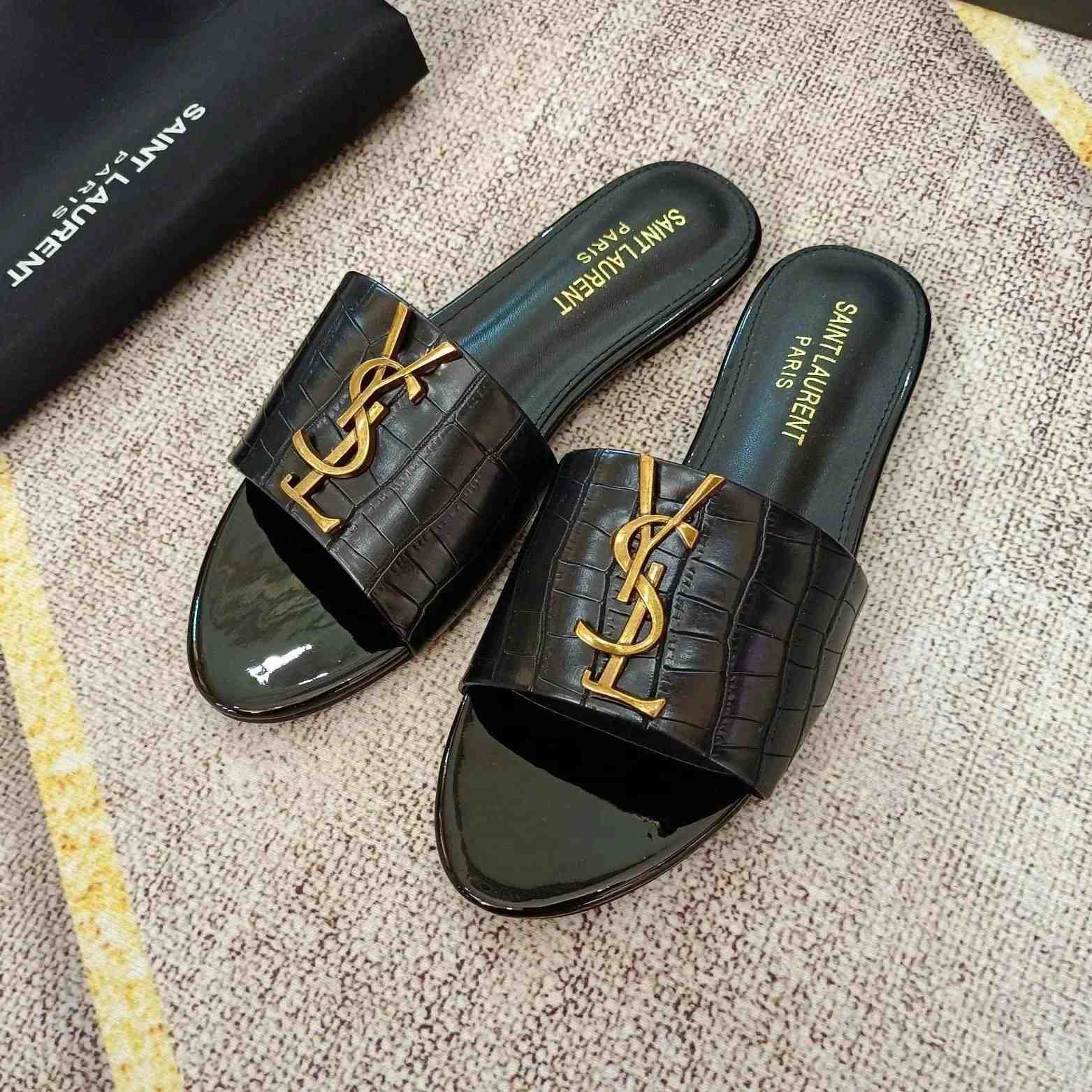 Saint Laurent slippers - Thumbnail 9