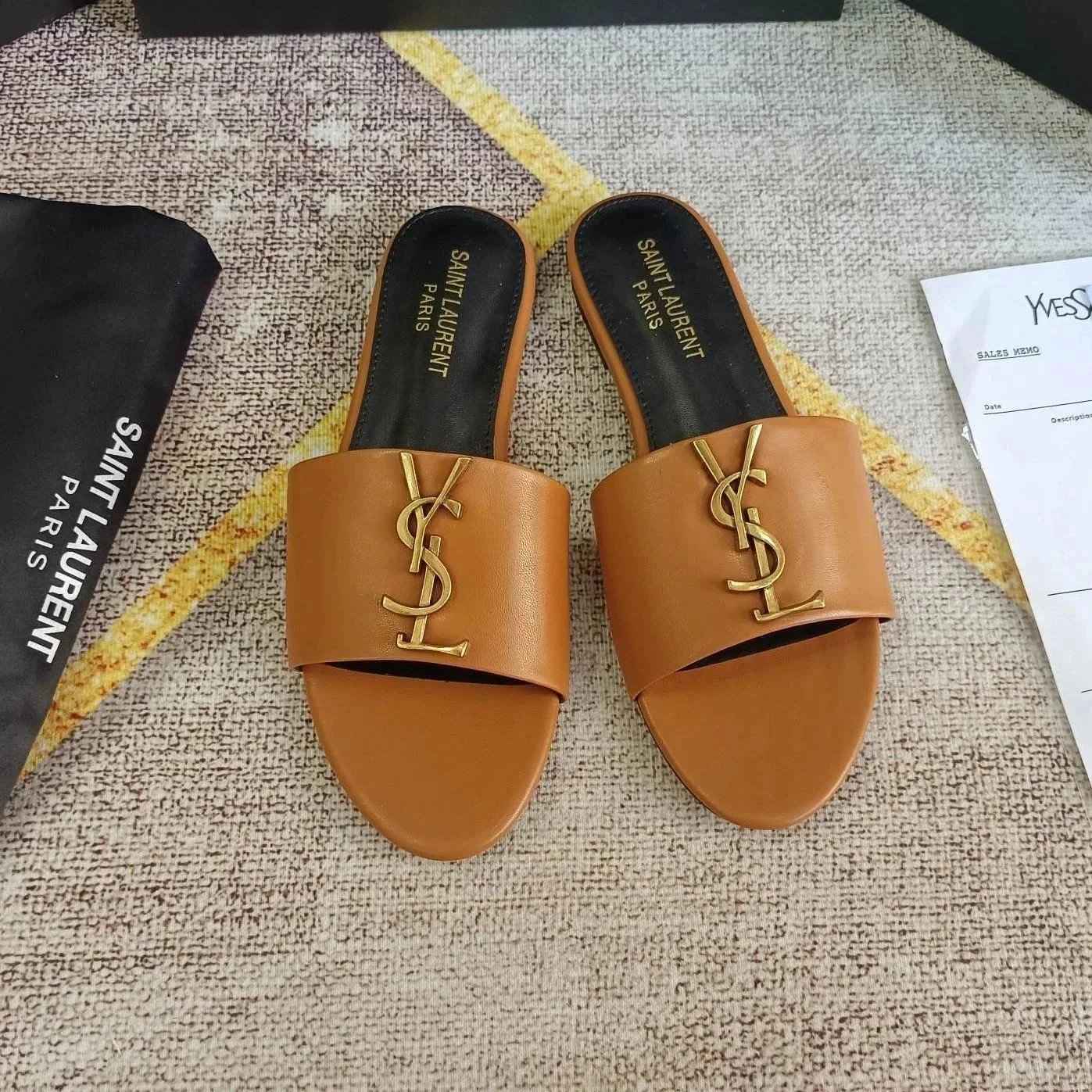 Saint Laurent slippers - Thumbnail 2