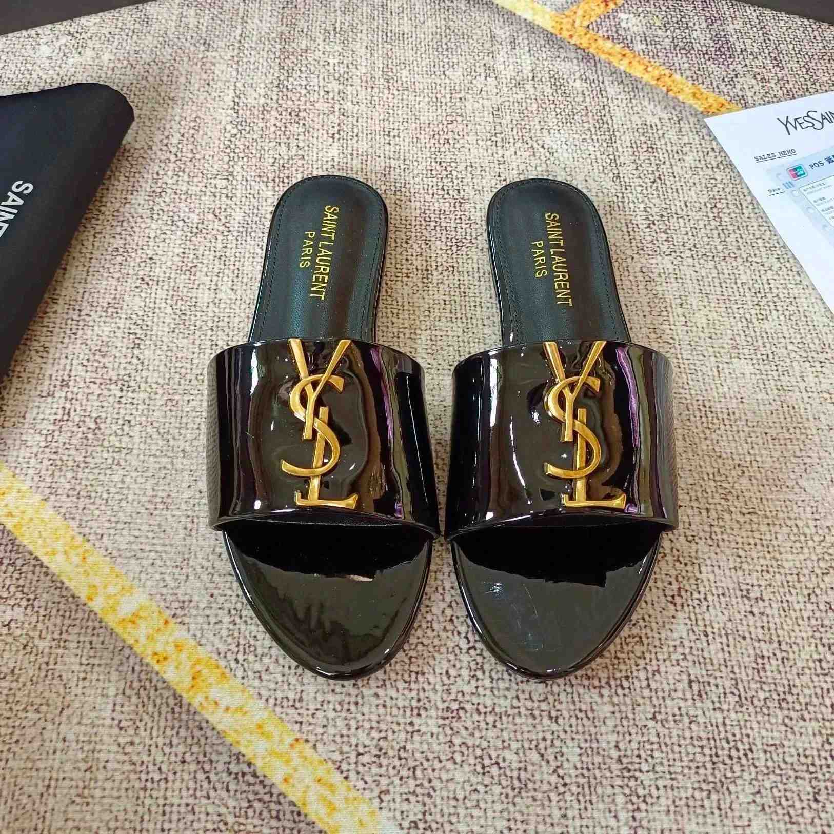 Saint Laurent slippers - Thumbnail 4