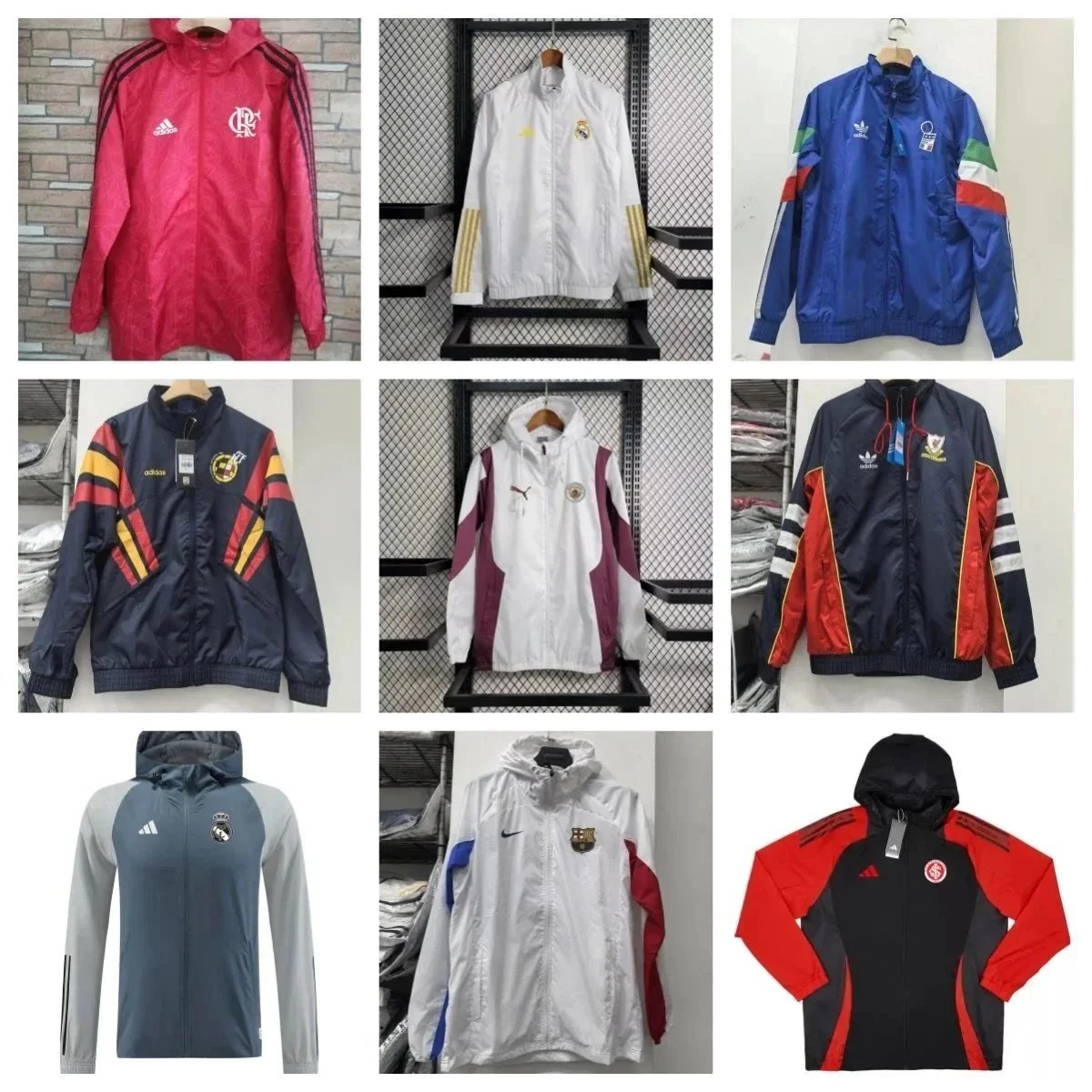 Club national team windbreaker