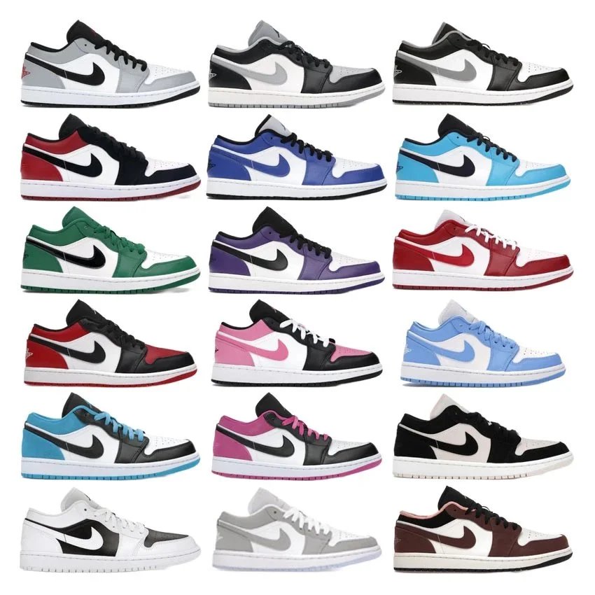Air Jordan 1 Low AJ1[ [30 Colors]