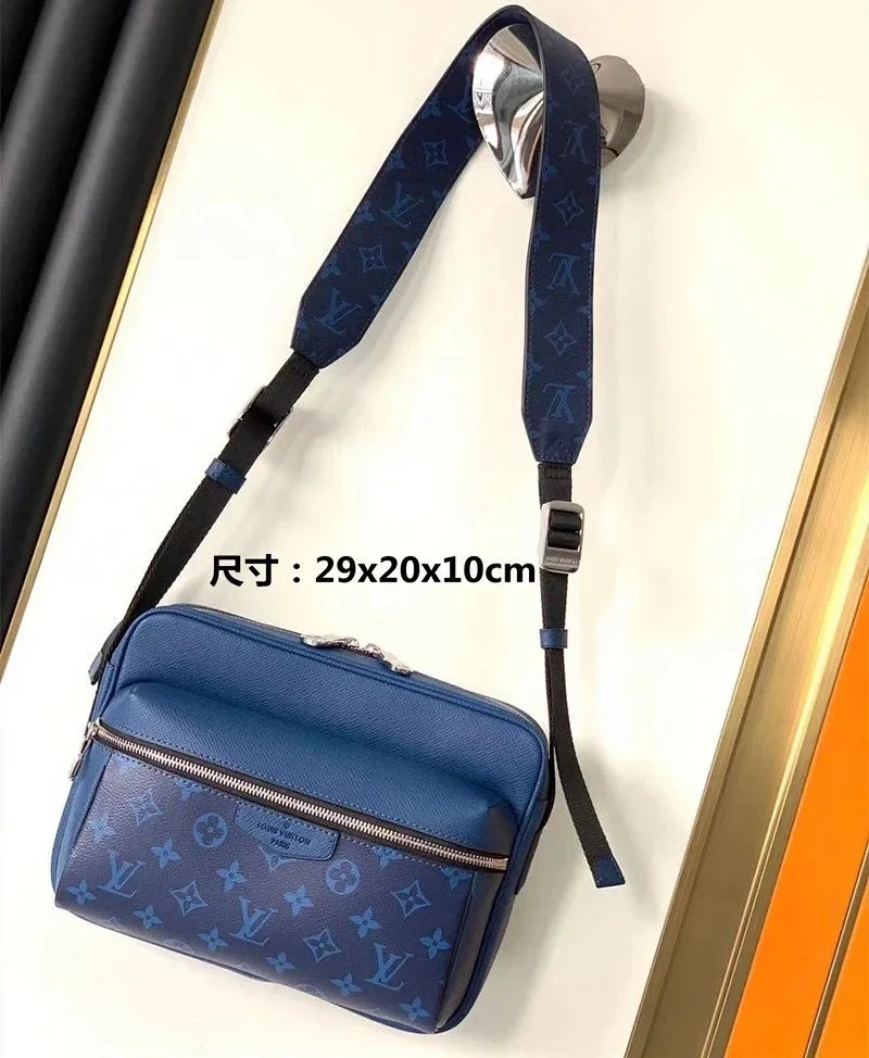 LV CHAIN genuine leather bag - Thumbnail 9