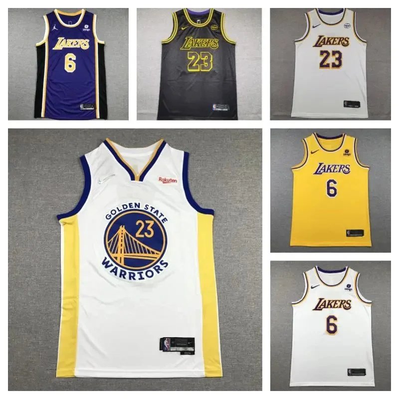 NBA Lakers Warriors Jerseys（35）