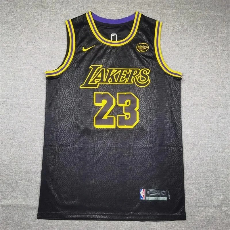 NBA Lakers Warriors Jerseys（35） - Thumbnail 6