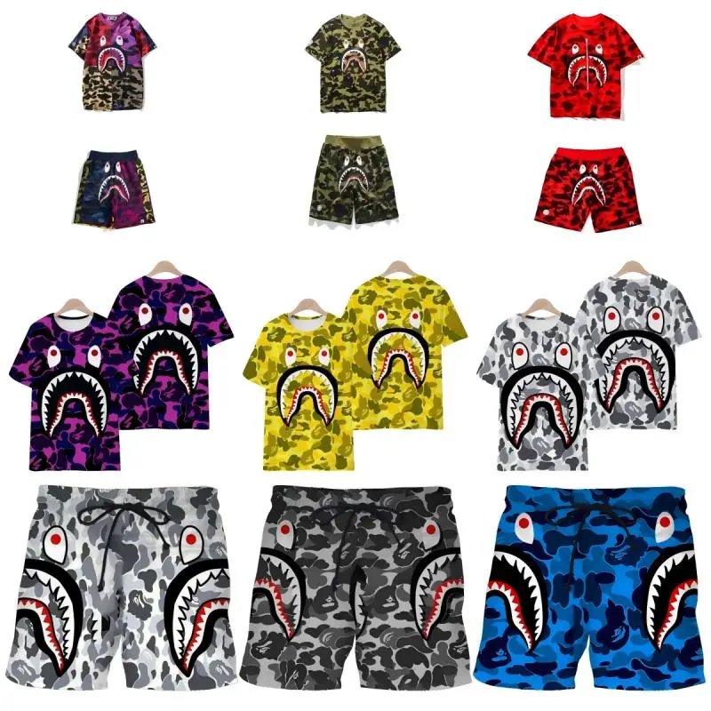bape T-shirt Shorts Suits(40 Styles)