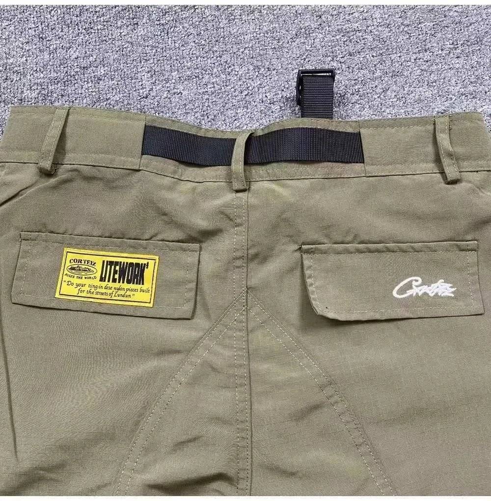 Corteiz Men's Cream Shorts - Thumbnail 5