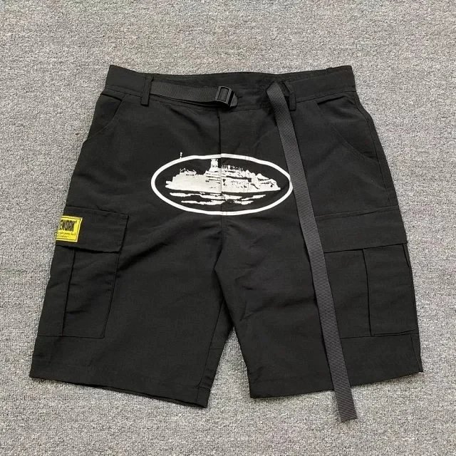 Corteiz Men's Cream Shorts - Thumbnail 7