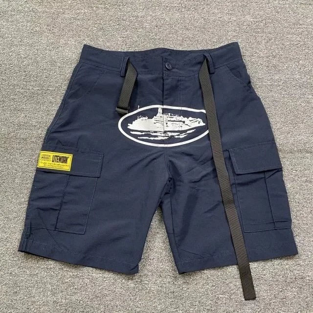 Corteiz Men's Cream Shorts - Thumbnail 10