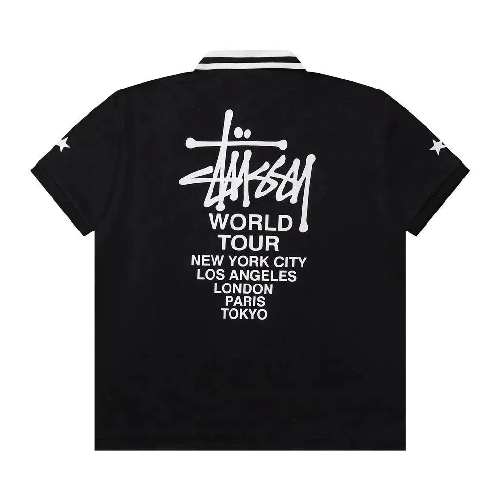 Stussy Polo T-shirt - Thumbnail 3