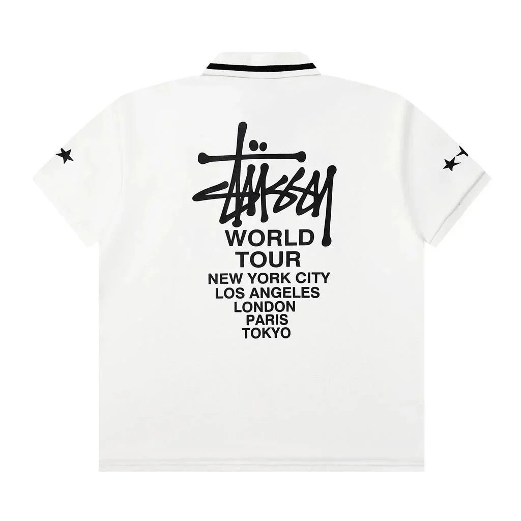 Stussy Polo T-shirt - Thumbnail 4