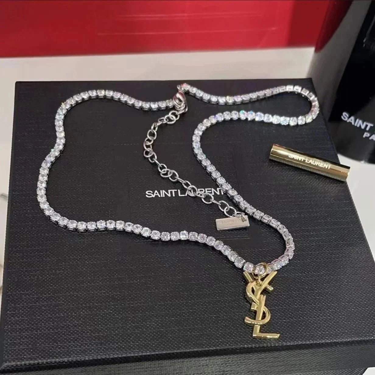 Saint Laurent Fashion Necklace - Thumbnail 2