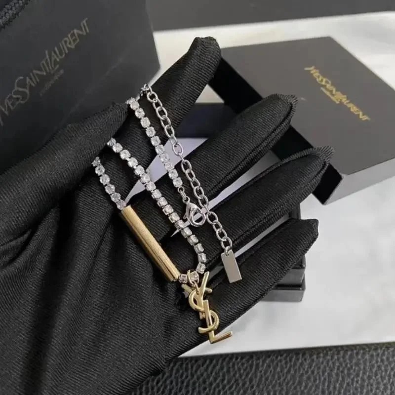 Saint Laurent Fashion Necklace - Thumbnail 3