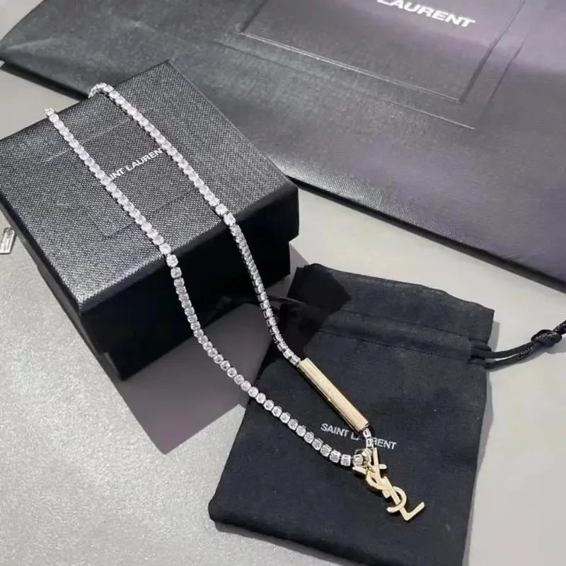 Saint Laurent Fashion Necklace - Thumbnail 6