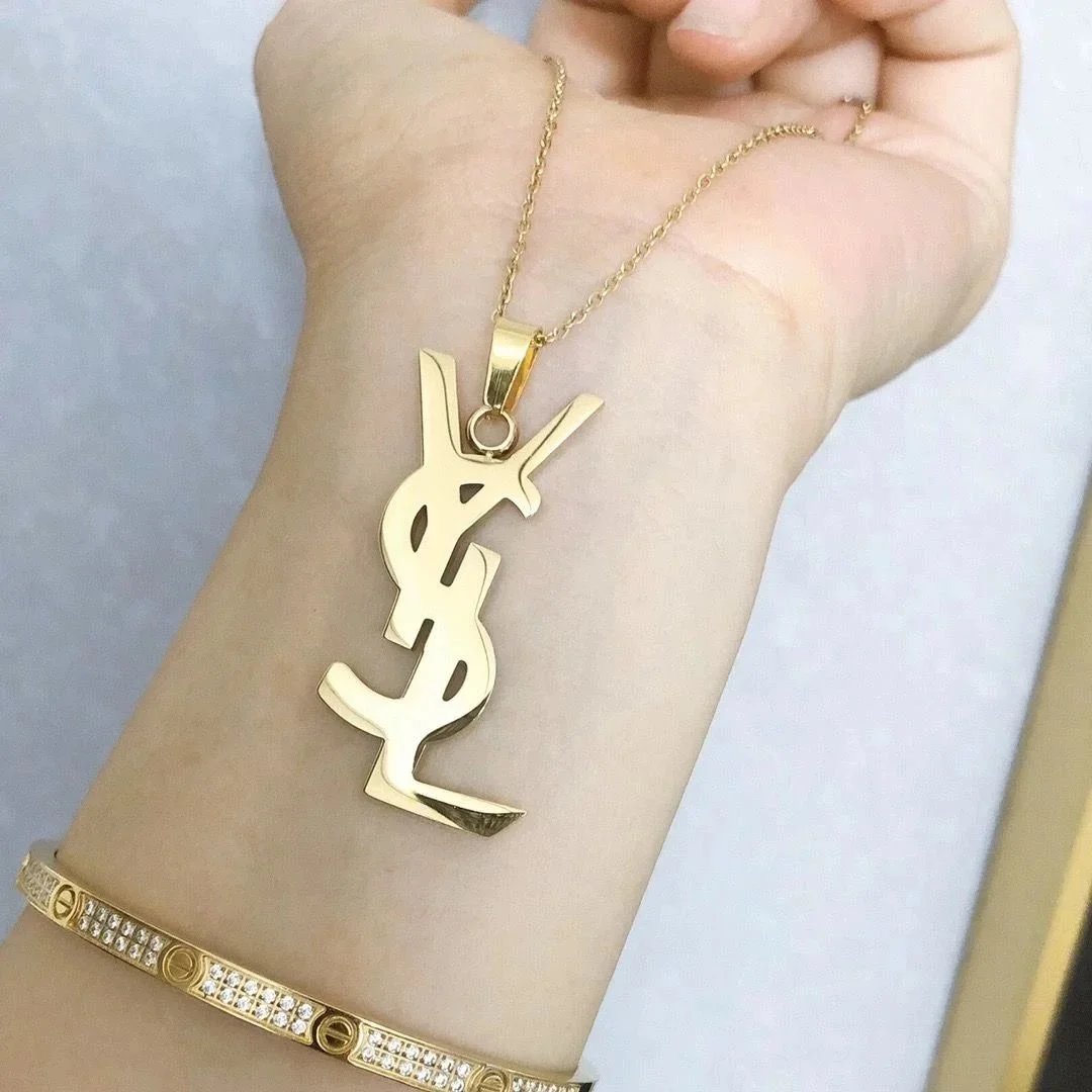 Saint Laurent Fashion Necklace - Thumbnail 2