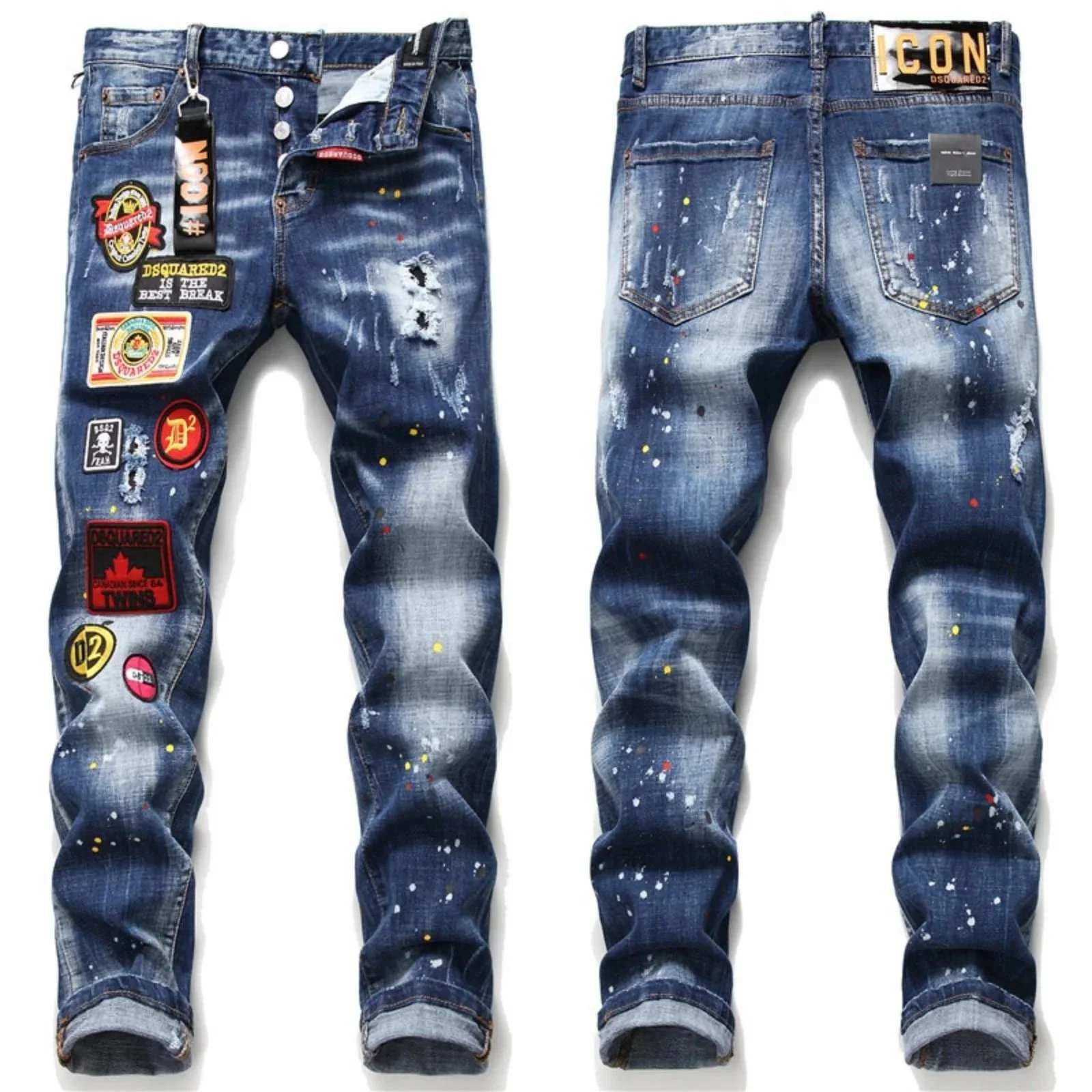 Dsquared2 Jeans & Jean Shorts - Thumbnail 10