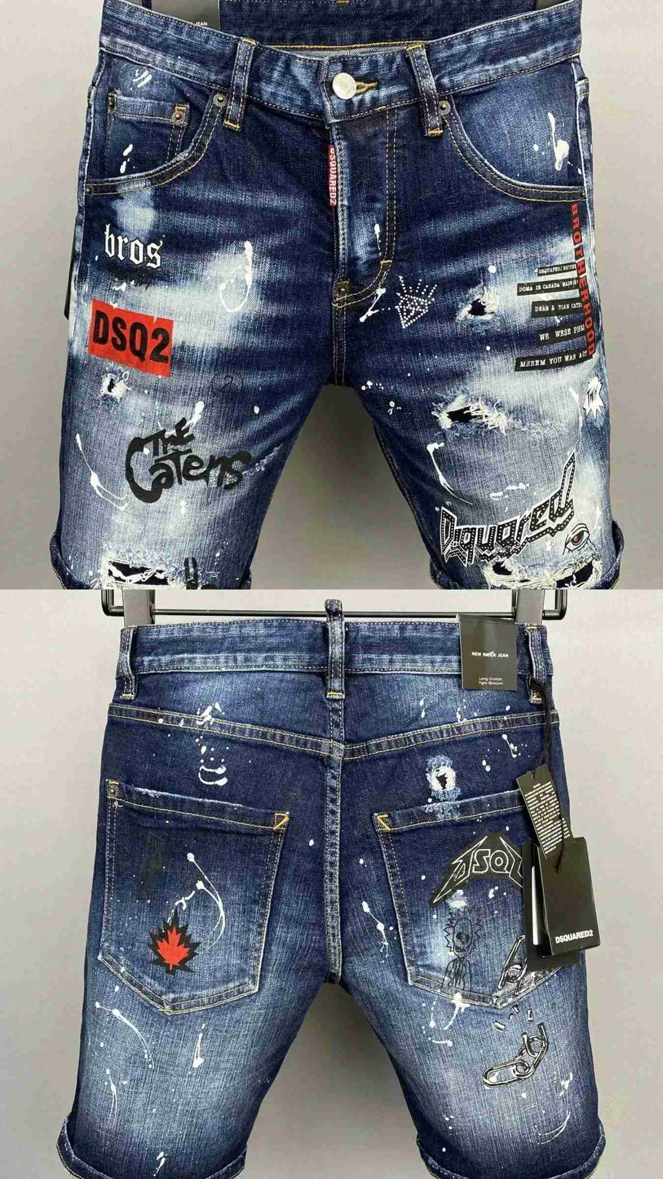Dsquared2 Jeans & Jean Shorts - Thumbnail 14