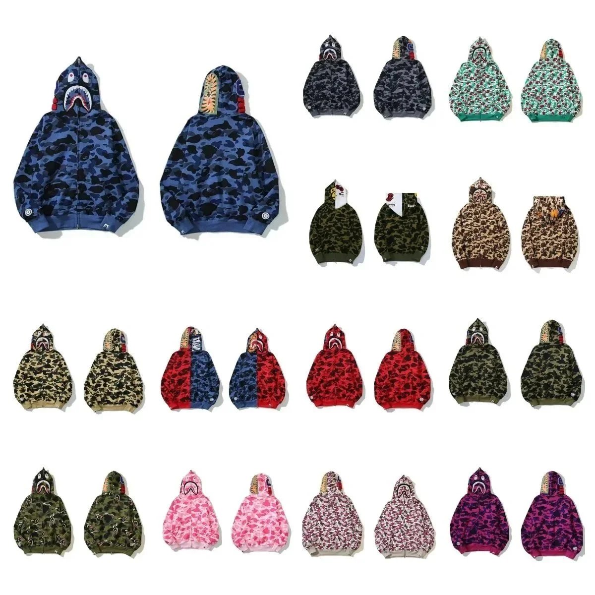 BAPE shorts BAPE Hoodie Zip - Thumbnail 2