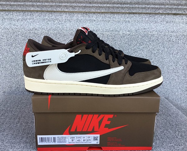 Travis Scott x Air Jordan 1 16style High version - Thumbnail 5