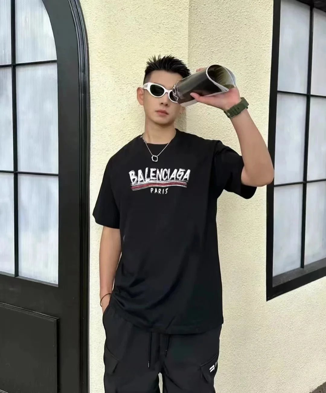 Balenciaga T-Shirt tee (40+) - Thumbnail 4