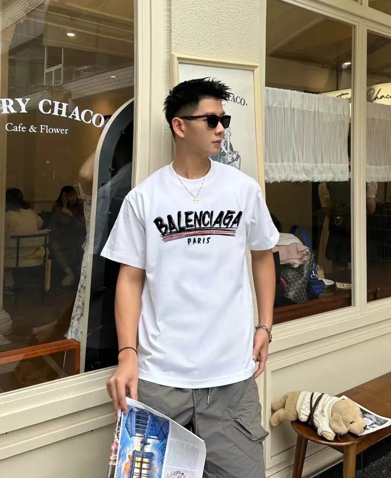 Balenciaga T-Shirt tee (40+) - Thumbnail 5