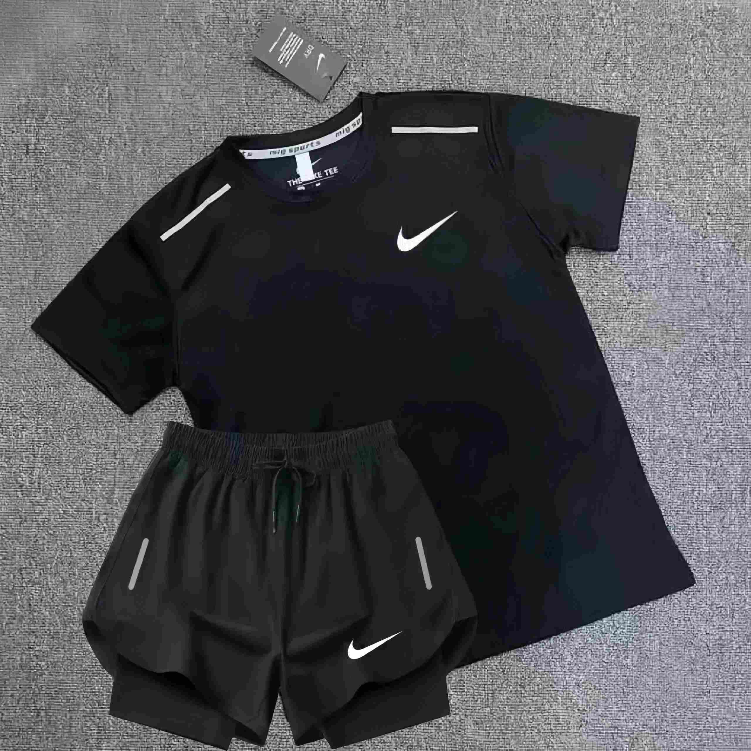 Nike Sports T-shirt & Shorts Set ( 16 + styles) - Thumbnail 4