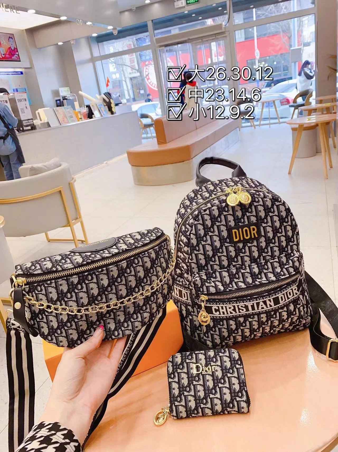 LV Dior bag set - Thumbnail 6