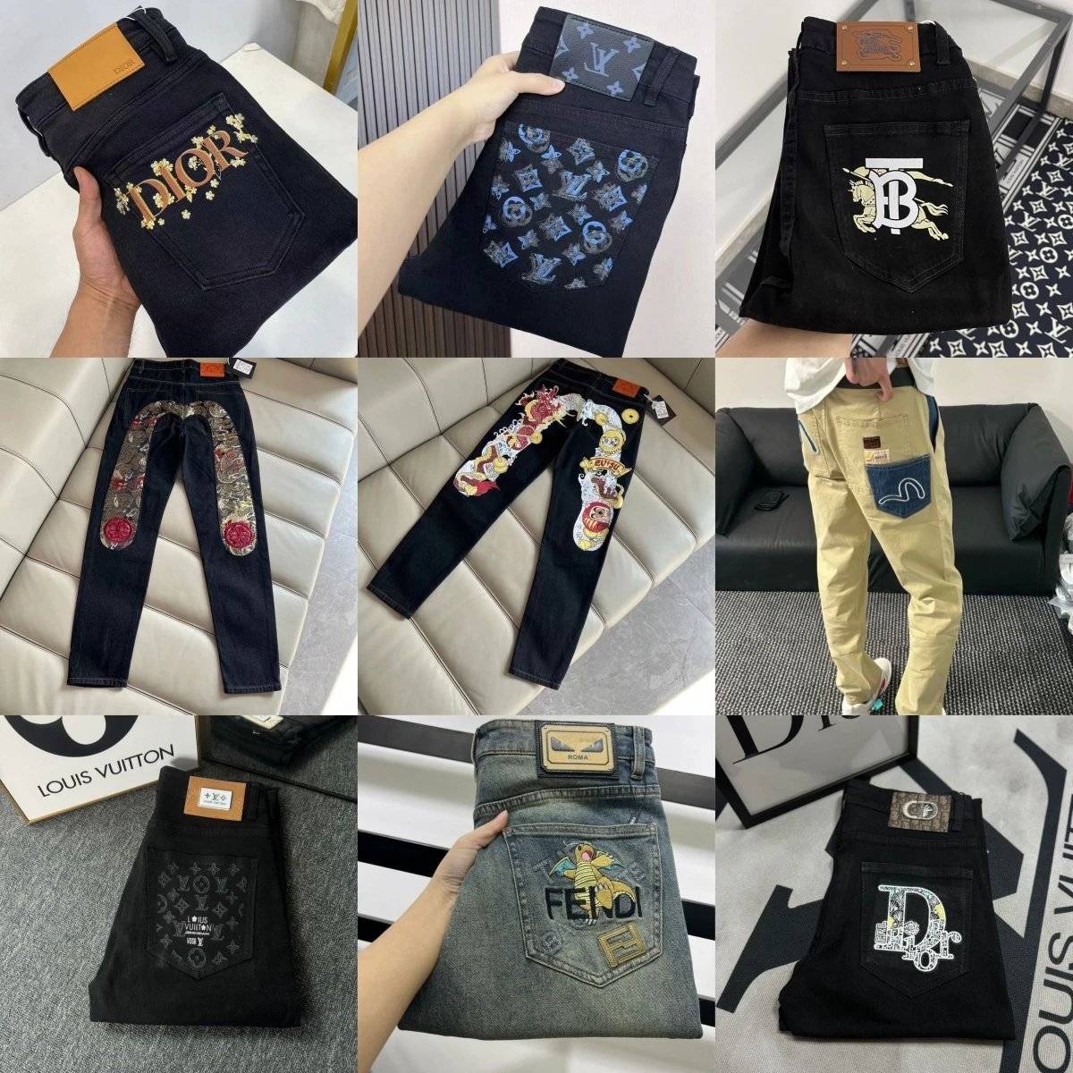 Louis Vuitton jeans (40 CP)