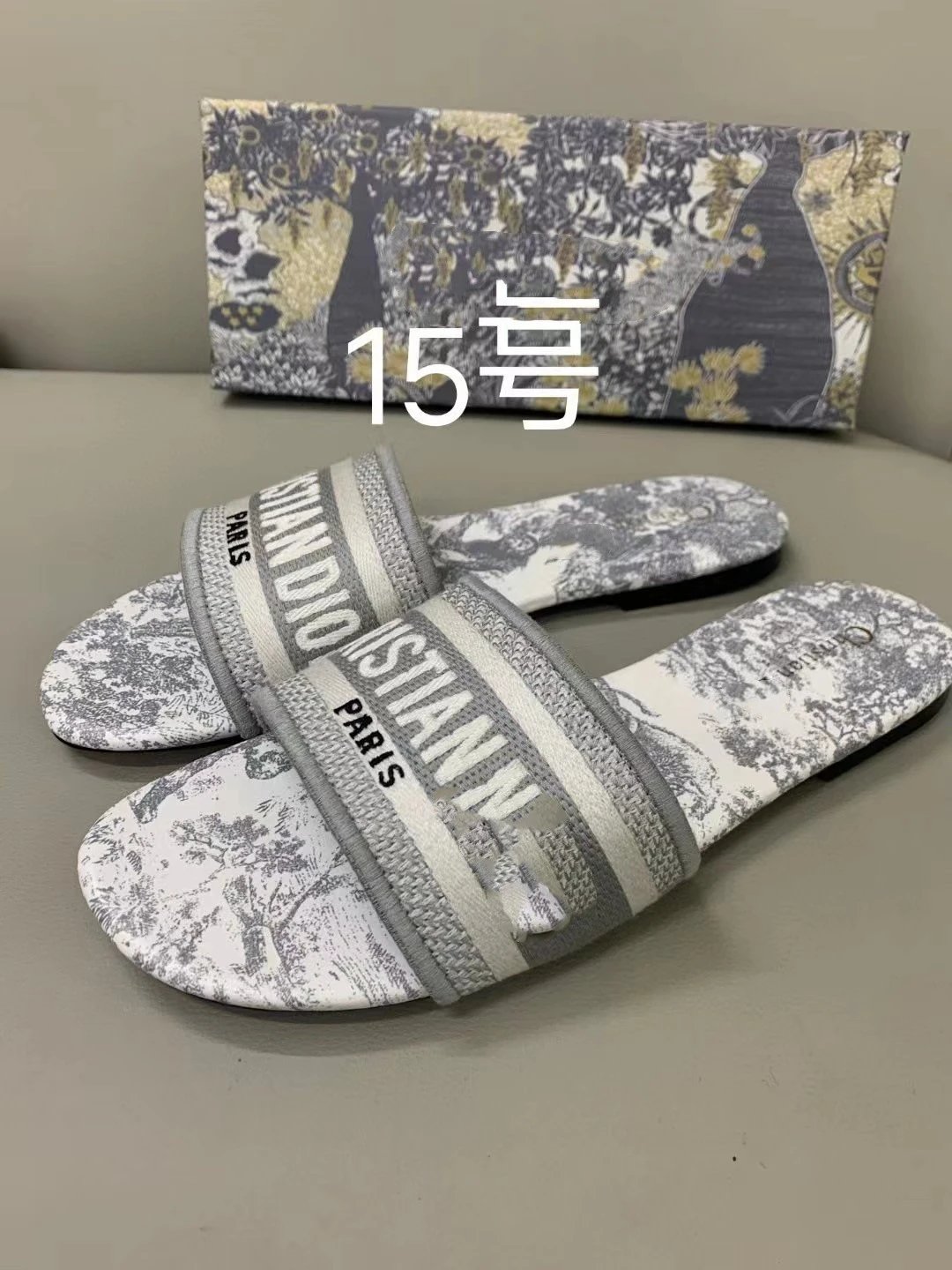 Dior slippers( 36 + styles) - Thumbnail 10