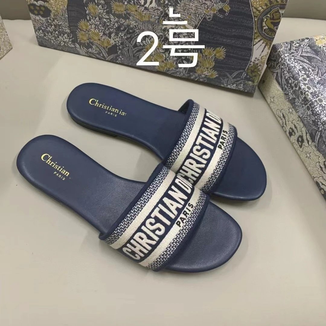 Dior slippers( 36 + styles) - Thumbnail 3