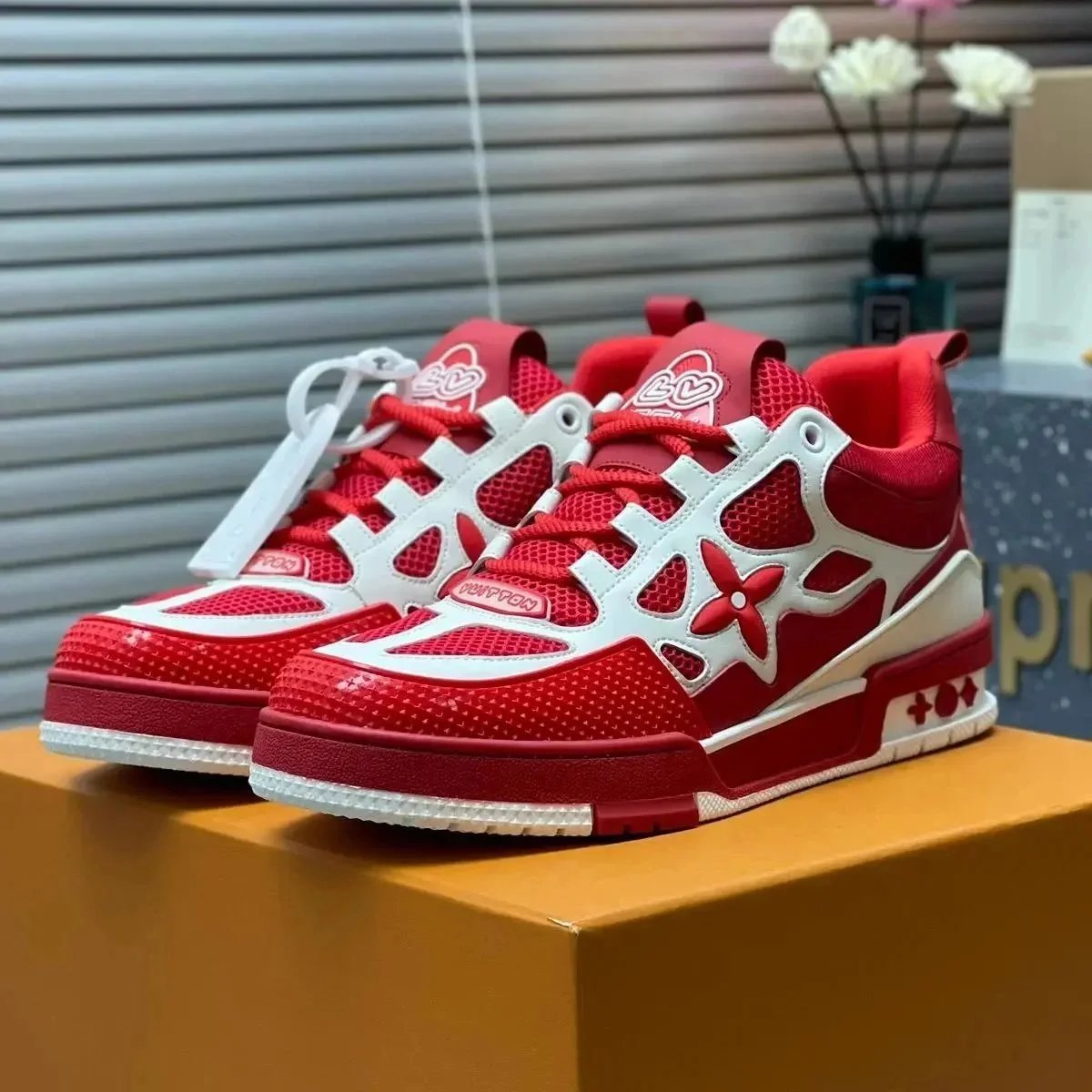 Louis vuitton sneakers Top version - Thumbnail 2