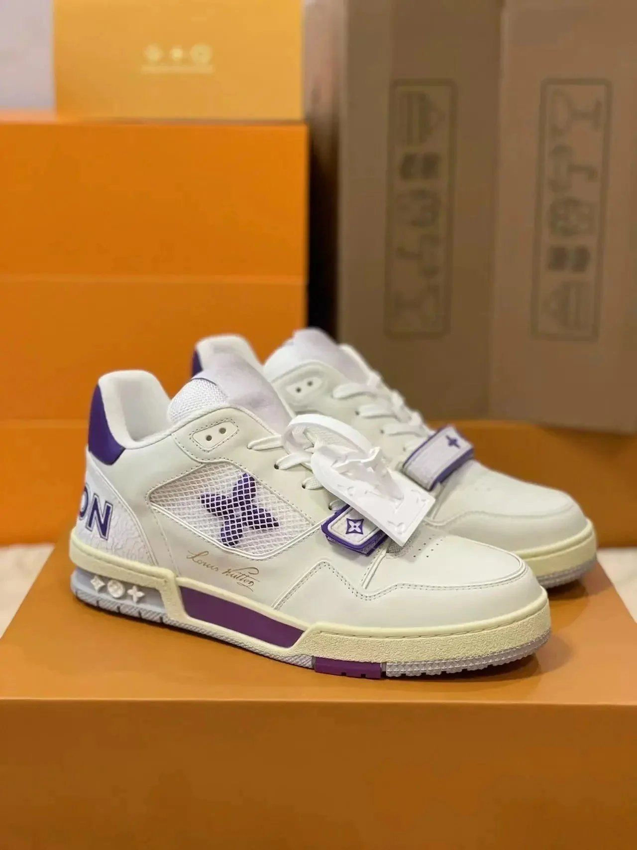 Louis vuitton sneakers Top version - Thumbnail 8