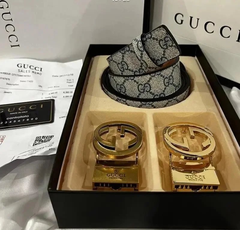 Gucci & Amiri & Burberry & Louis Vuitton belt (style 30+) - Thumbnail 11