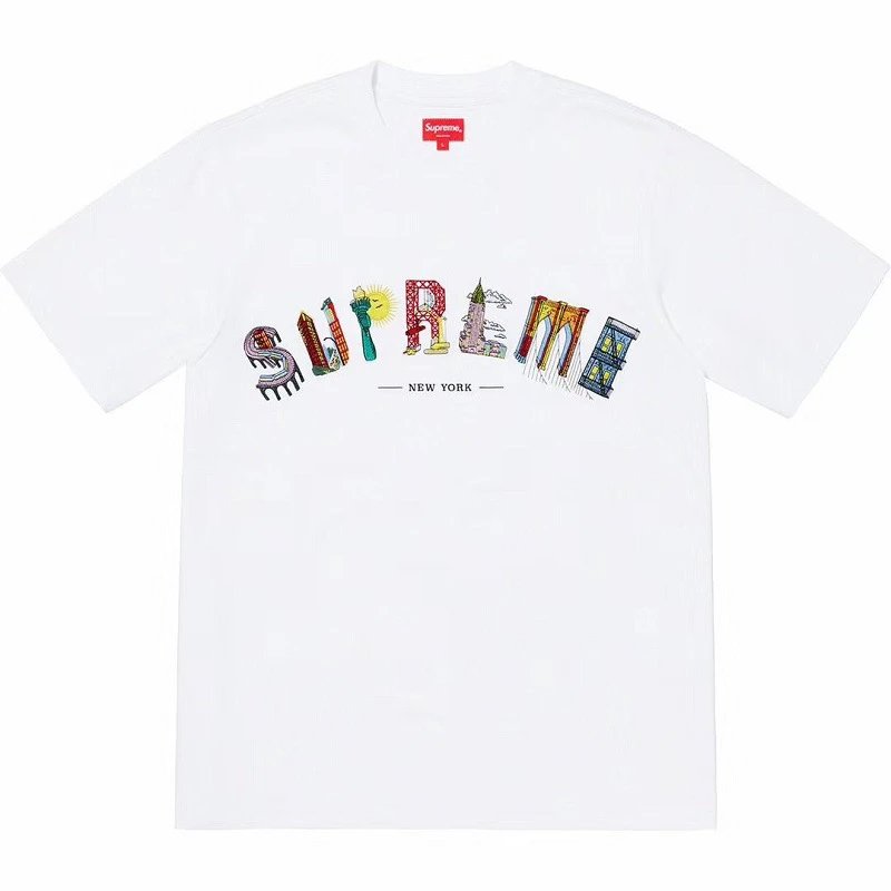 Supreme Burberry collaboration T-shirt TEE ( 40 + styles) - Thumbnail 3