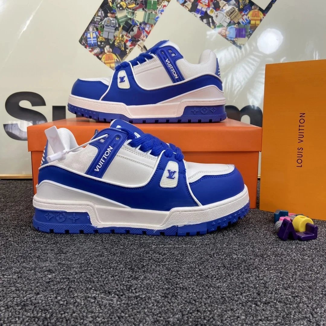 LV Louis Vuitton Trainer Sneaker Shoes ( 36 + styles) - Thumbnail 9