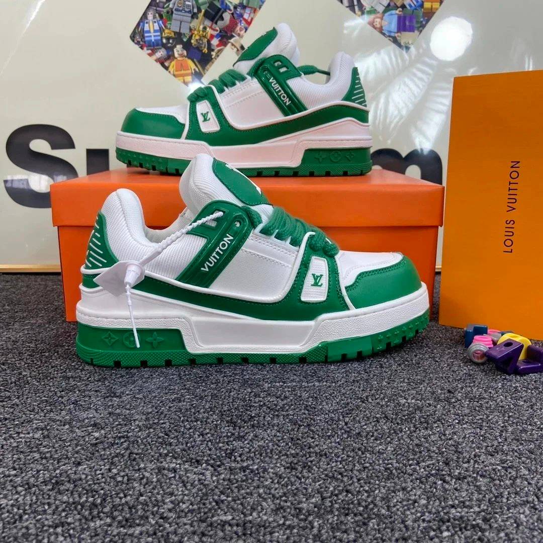 LV Louis Vuitton Trainer Sneaker Shoes ( 36 + styles) - Thumbnail 10