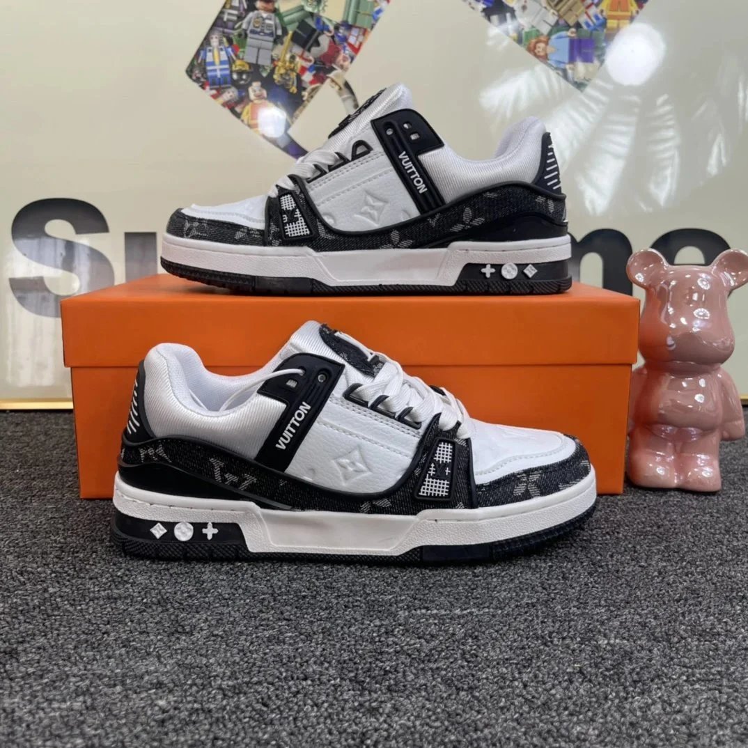 LV Louis Vuitton Trainer Sneaker Shoes ( 36 + styles) - Thumbnail 3