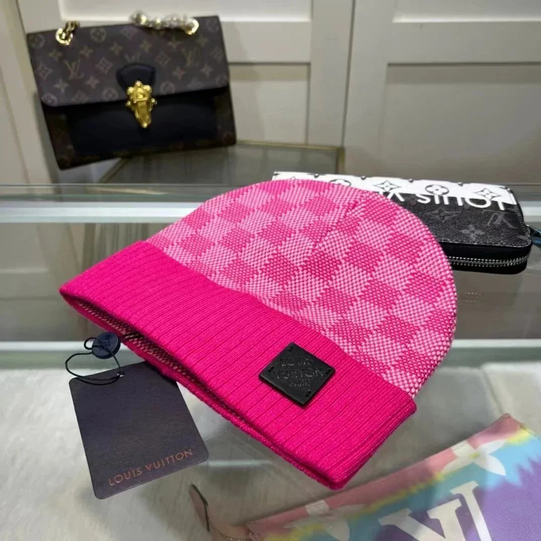 LV Louis Vuitton Beanie & Scarf - Thumbnail 14