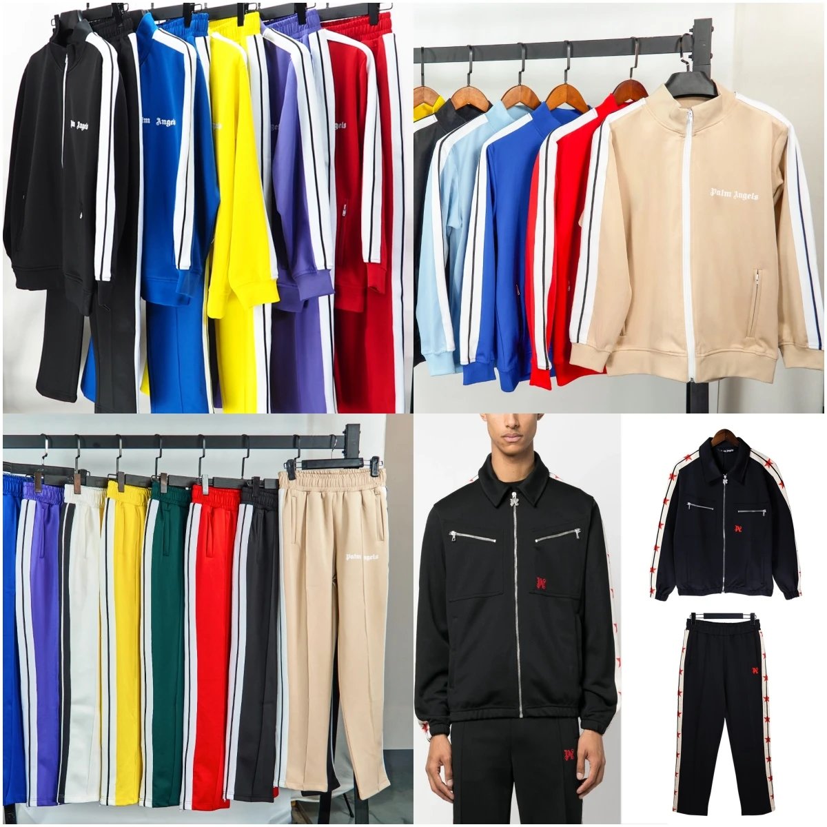 Palm Angels Track Jacket & Pants Set