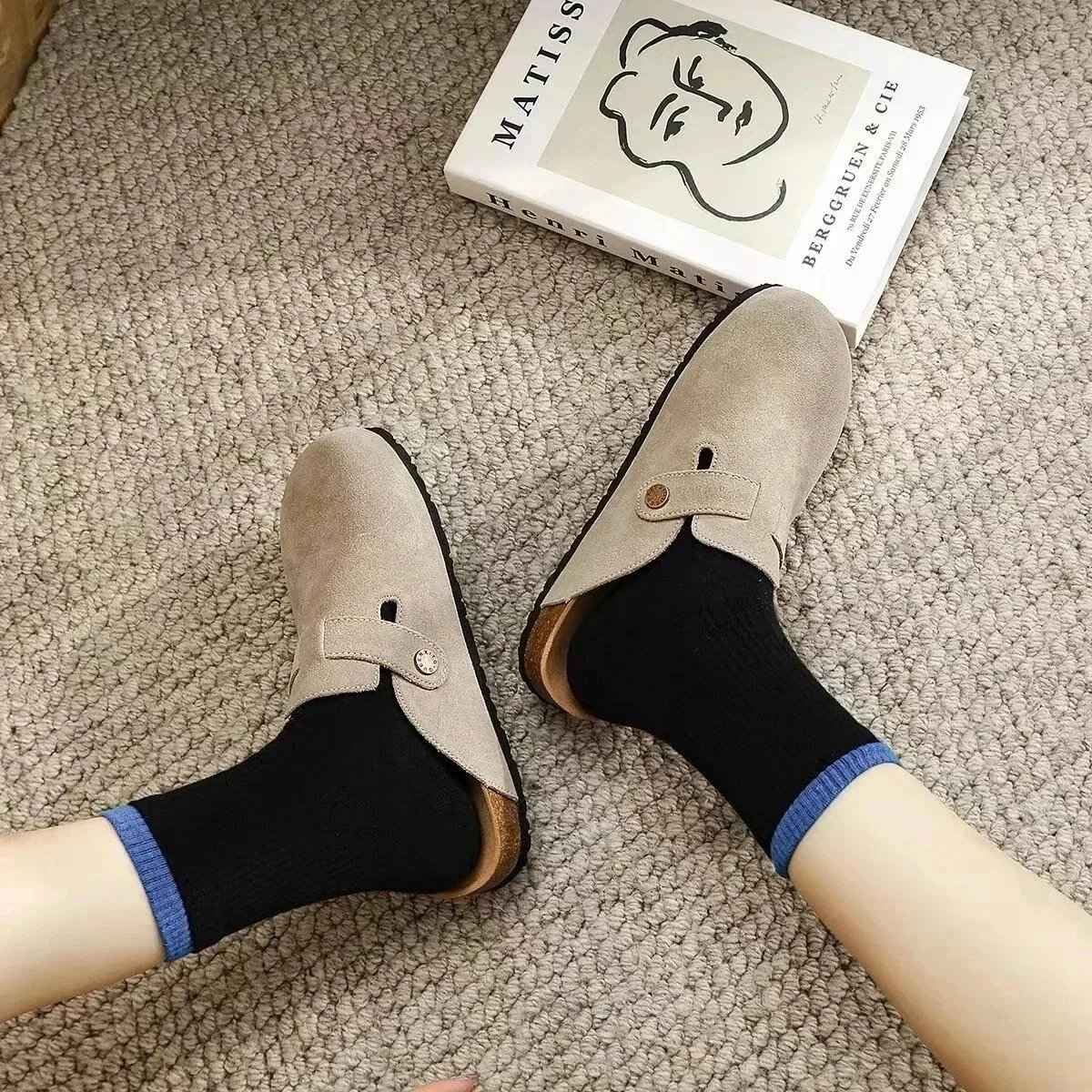 BIRKENSTOCK Plush Slippers（36 styles） - Thumbnail 6