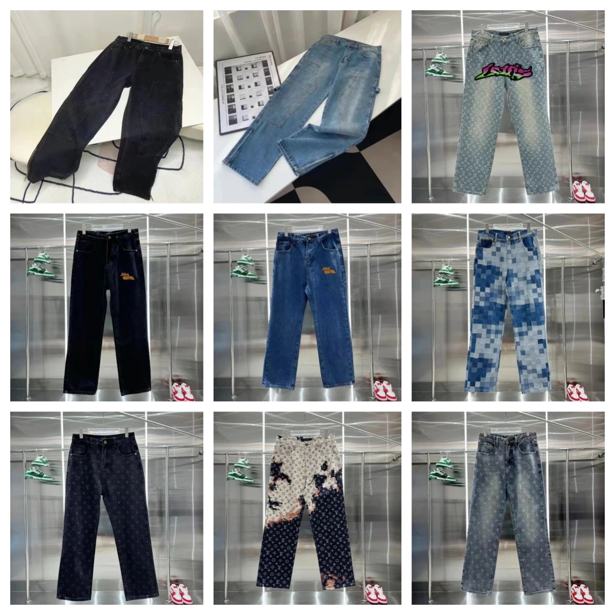 LV Louis Vuitton Jeans pants ( 20 + styles)