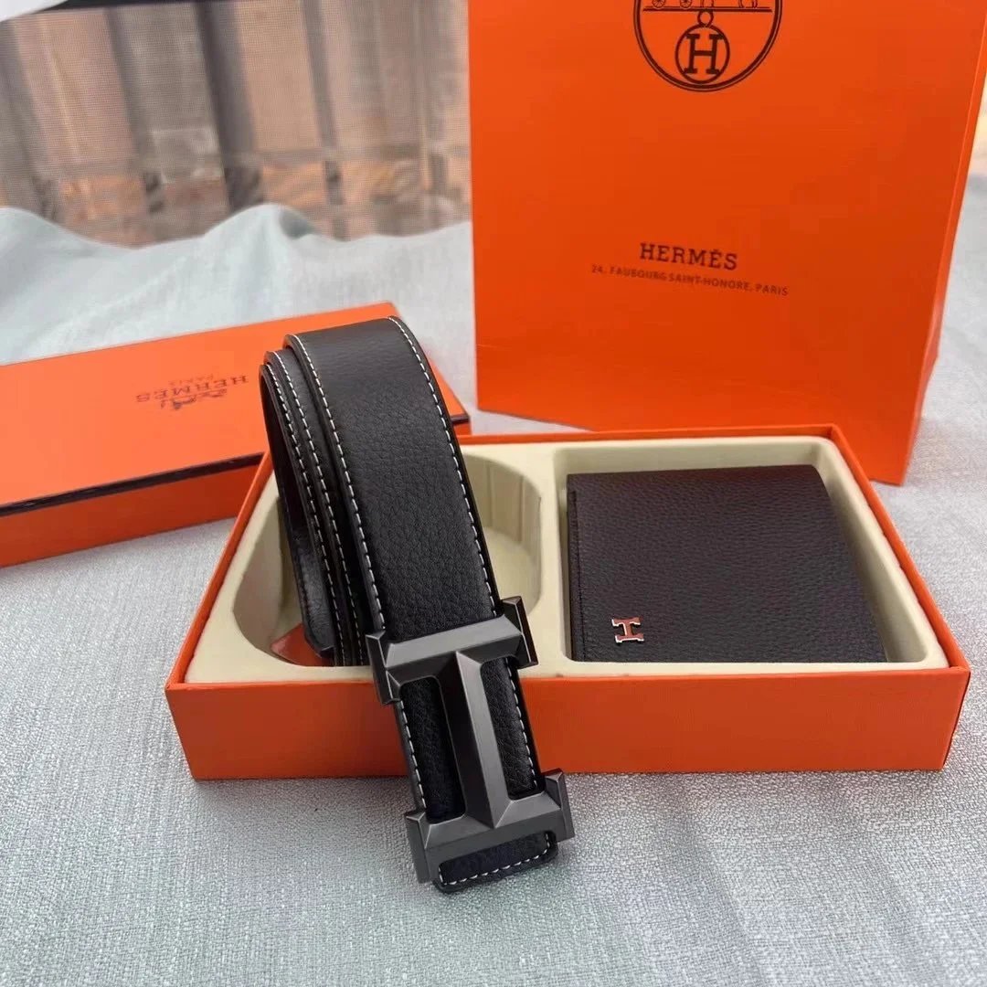 Hermes belt wallet gift box - Thumbnail 4