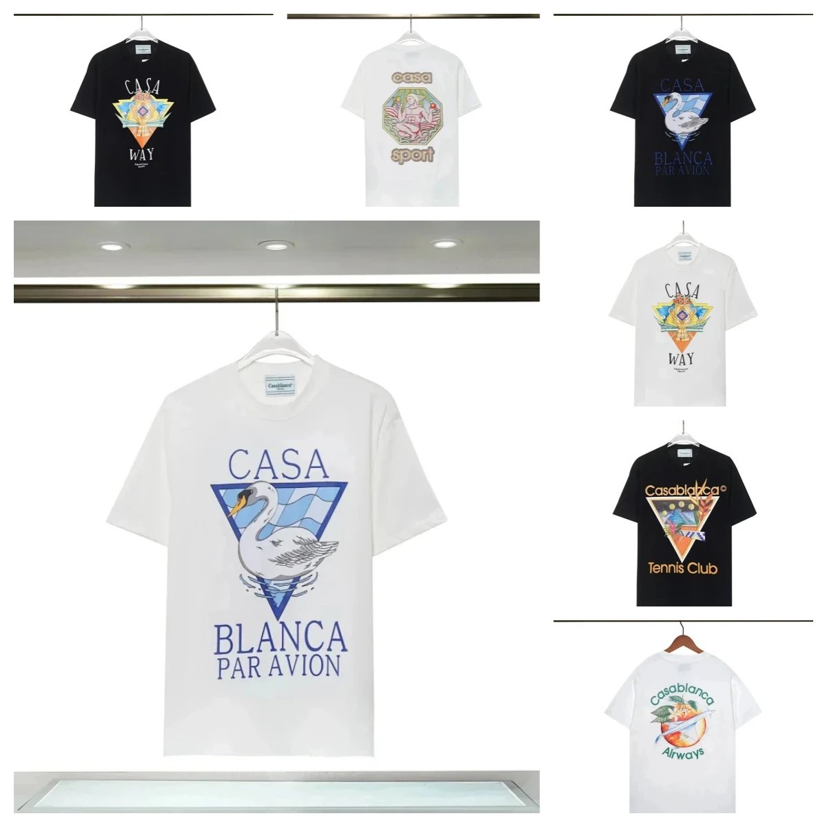 Casablanca T-shirt TEE ( 39 + styles)