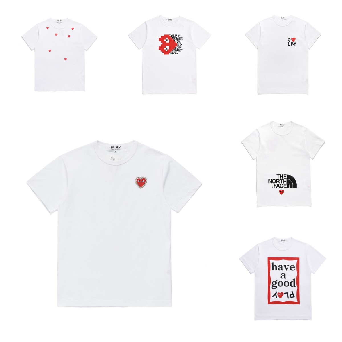Comme des Garçons Play T-shirts tee （40）