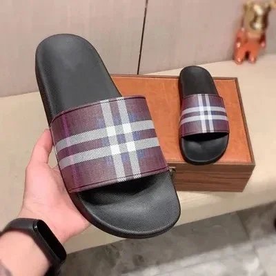 Burberry Summer Slippers Sandals Shoes ( 26 + styles) - Thumbnail 4
