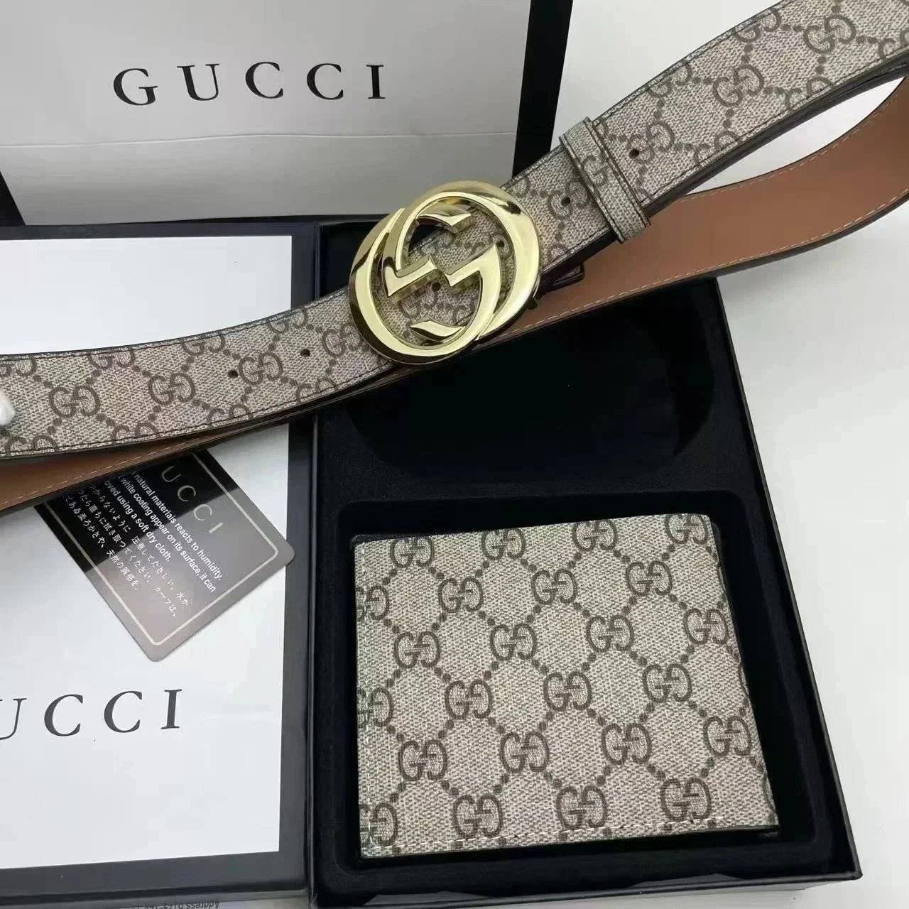 Ferragamo&Hermes&Burberry&Gucci&LV Belt Wallet Gift Box - Thumbnail 8